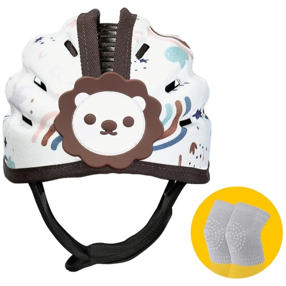 Cute Animal-Themed Baby Helmet